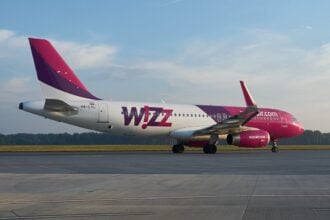 Wizz Air repülőgép
