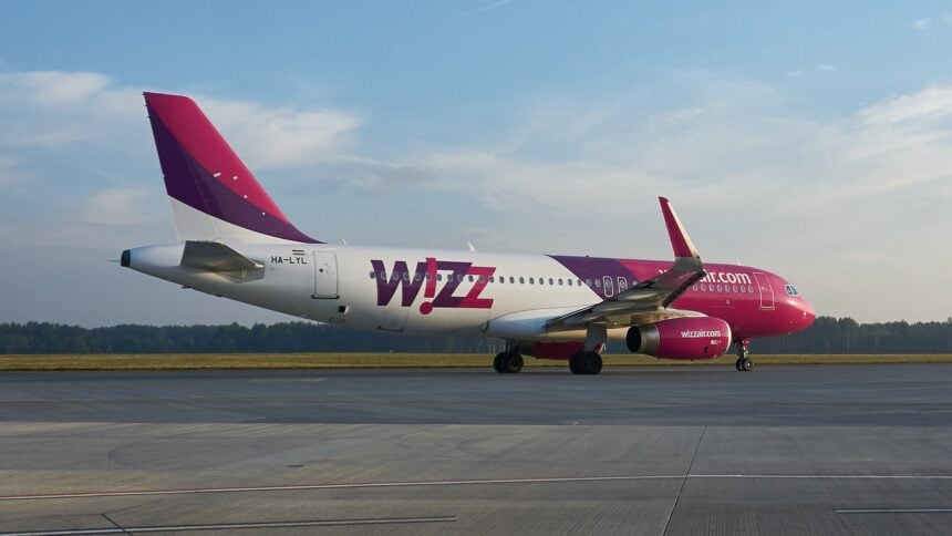 Wizz Air repülőgép