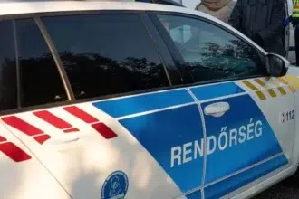 Rendőrautó közelről