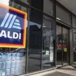 Aldi üzlet bejárata
