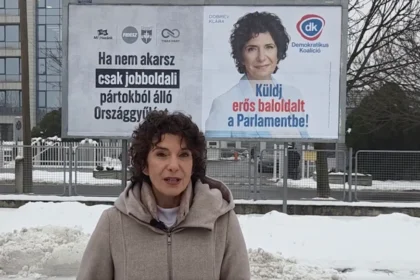 Dobrev Klára plakátkampány