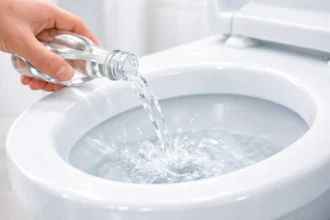 wc takarítás vízkő ecet