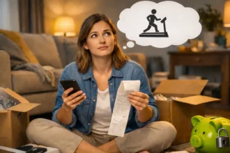 nő vásárlás persely telefon tárgyak számla