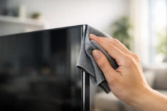 tv kendő takarítás