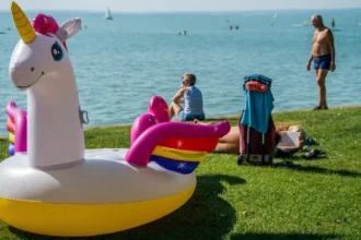 balaton meleg strand