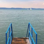 balaton lépcső víz domb
