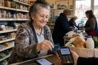 nyugdíjas bankkártya fizet